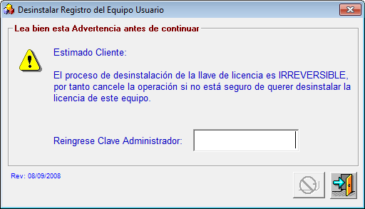 desinstalar