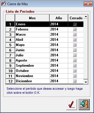 cierre mes