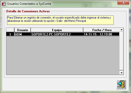 ver conexiones activas